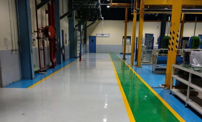 Epoxy Floor Coating, Epoxy Floor Coating Services, Chemical Resistant Epoxy Coating Service