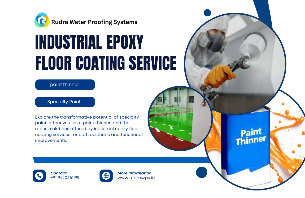 Enhancing Surfaces: The Power of Specialty Paint, Paint Thinner, and Industrial Epoxy Floor Coating Service